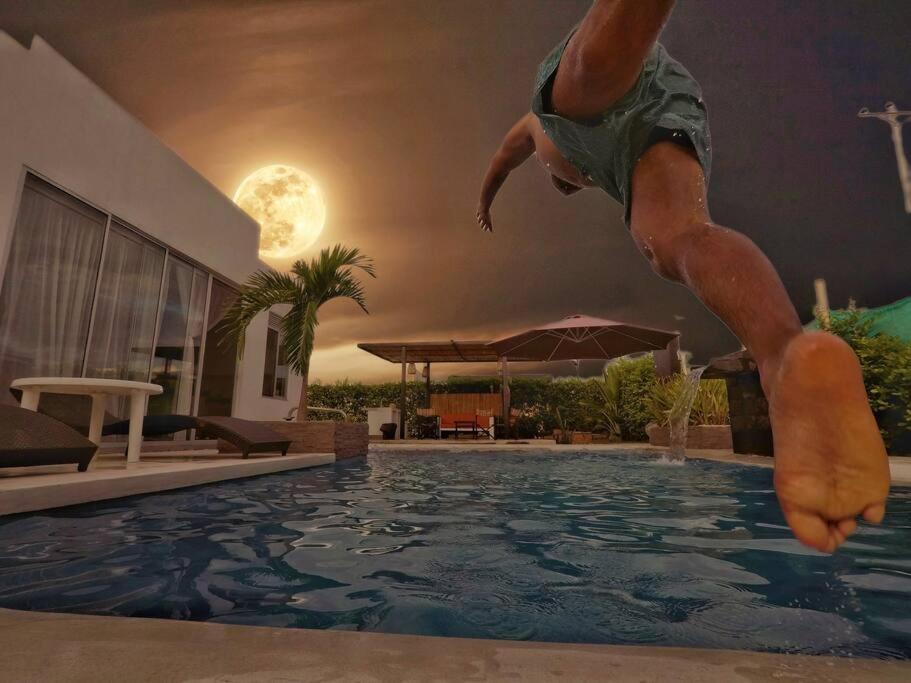 Vila Casa Palma Roja Boutique , Piscina Privada Carmen de Apicalá Exteriér fotografie