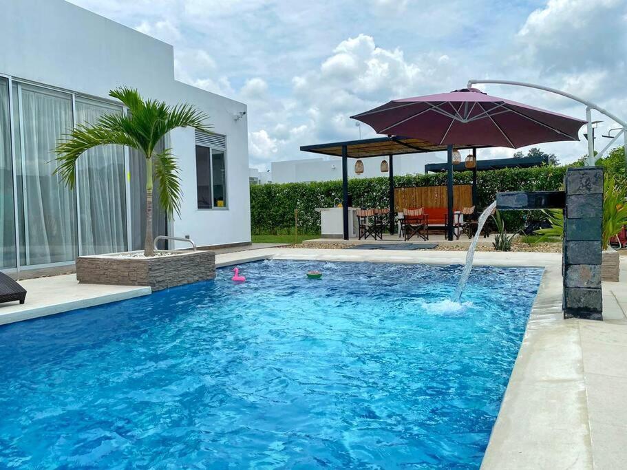 Vila Casa Palma Roja Boutique , Piscina Privada Carmen de Apicalá Exteriér fotografie