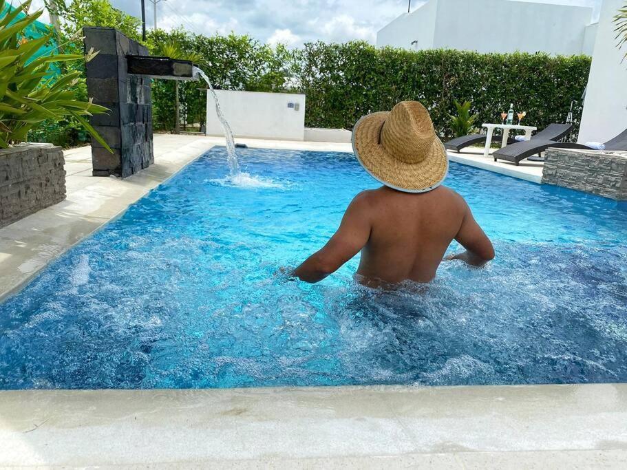 Vila Casa Palma Roja Boutique , Piscina Privada Carmen de Apicalá Exteriér fotografie