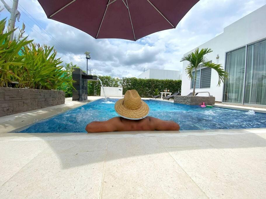 Vila Casa Palma Roja Boutique , Piscina Privada Carmen de Apicalá Exteriér fotografie