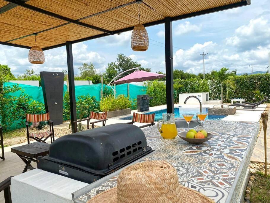 Vila Casa Palma Roja Boutique , Piscina Privada Carmen de Apicalá Exteriér fotografie